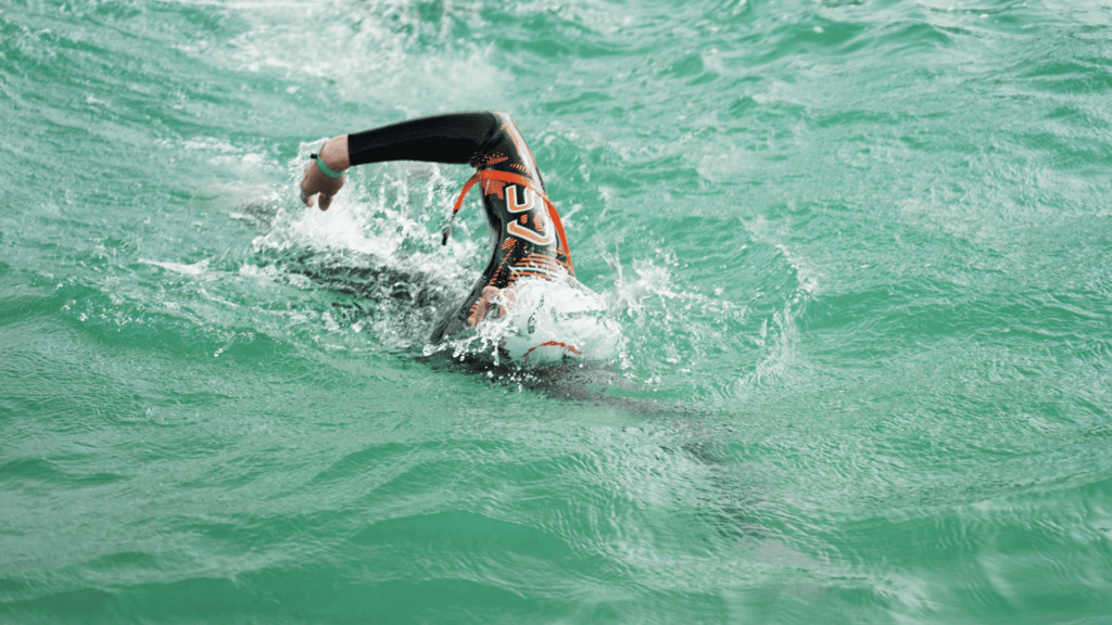 Feeling the magic of open water swimming.