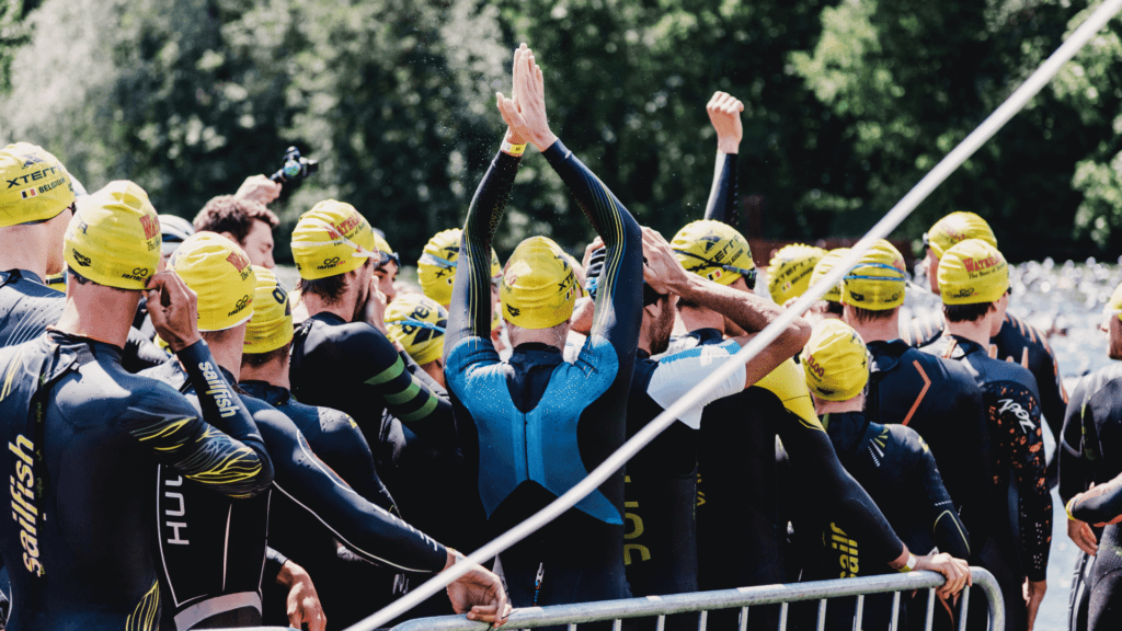 Open water swimming means freedom and a challenge.